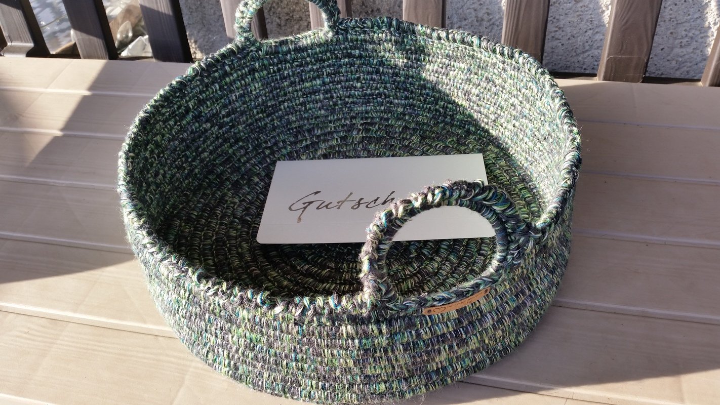 Crochet Pattern: Basket 'Rustico'