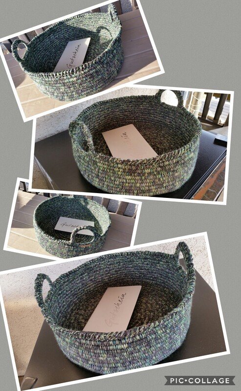 Crochet Pattern: Basket 'Rustico'
