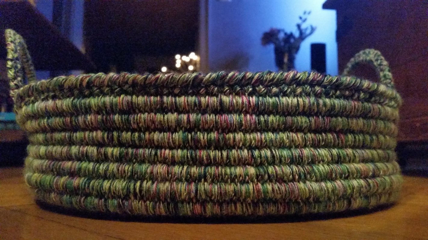 Crochet Pattern: Basket 'Rustico'