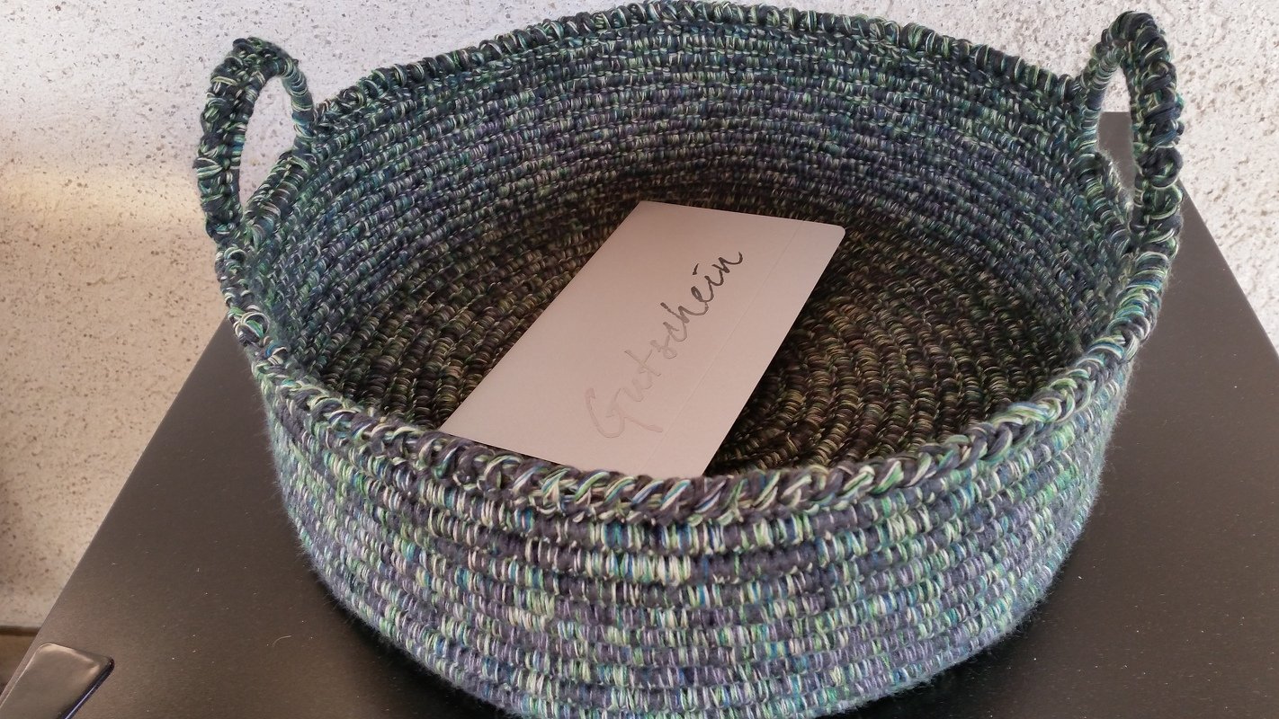 Crochet Pattern: Basket 'Rustico'