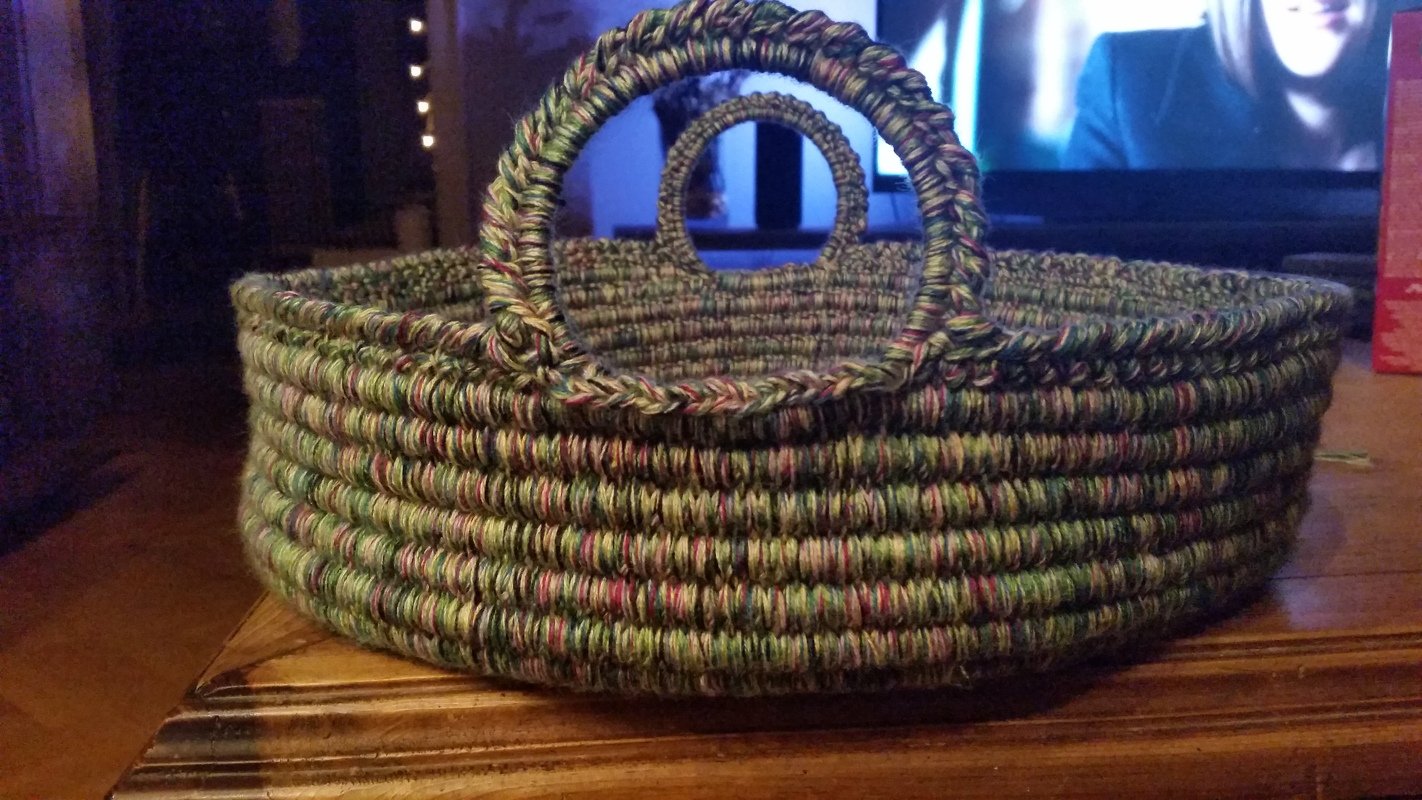 Crochet Pattern: Basket 'Rustico'
