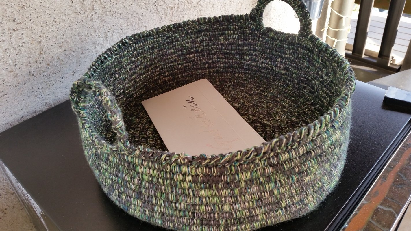 Crochet Pattern: Basket 'Rustico'