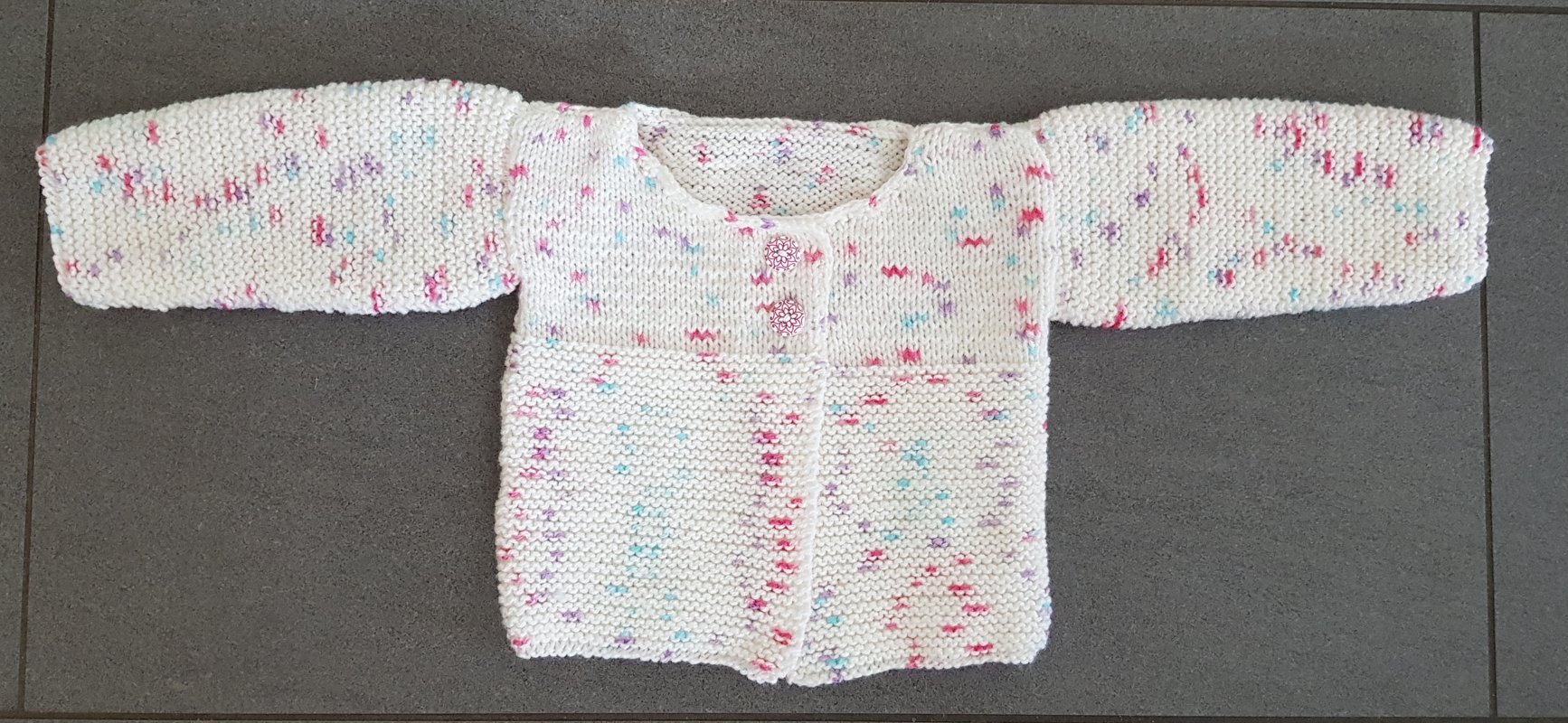 Ausfahrgarnitur Annelie Gr. 48/50 - Strickanleitung Newborn
