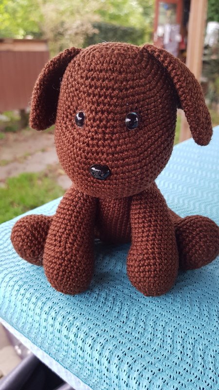 Häkelanleitung Hund Max