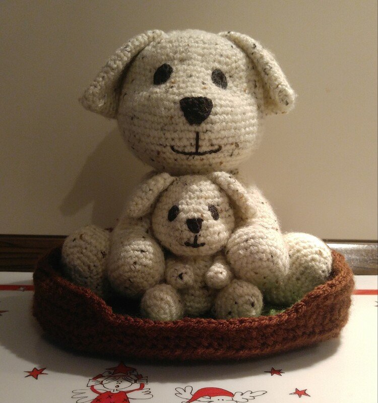 Häkelanleitung Hund Max &amp; Mäxchen