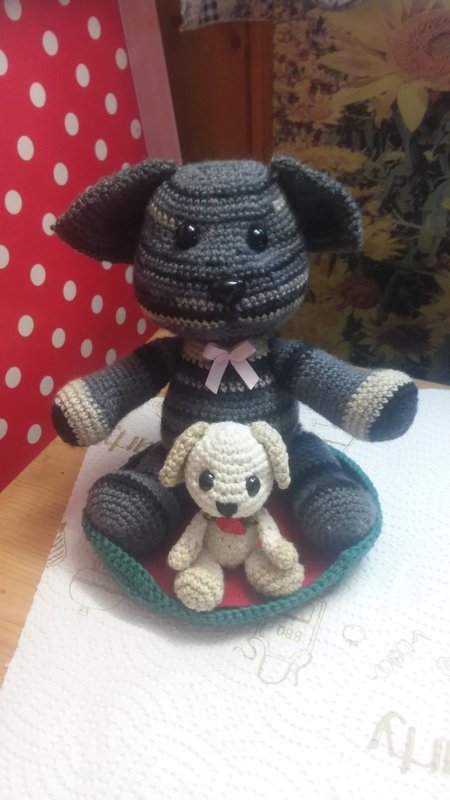 Häkelanleitung Hund Max &amp; Mäxchen