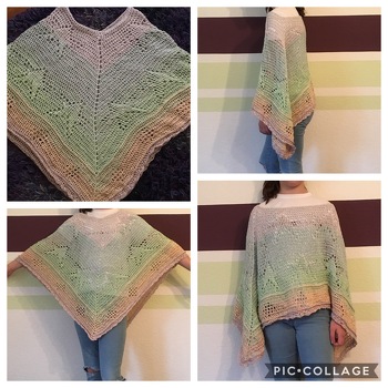 Sehr schön, habe den kleinen Halsausschnitt gemacht. Meine Tochter trägt XS, mir mit Größe 42 ebenfalls passend. Müsste dann aber länger sein. Sehr gute Anleitung, wie immer