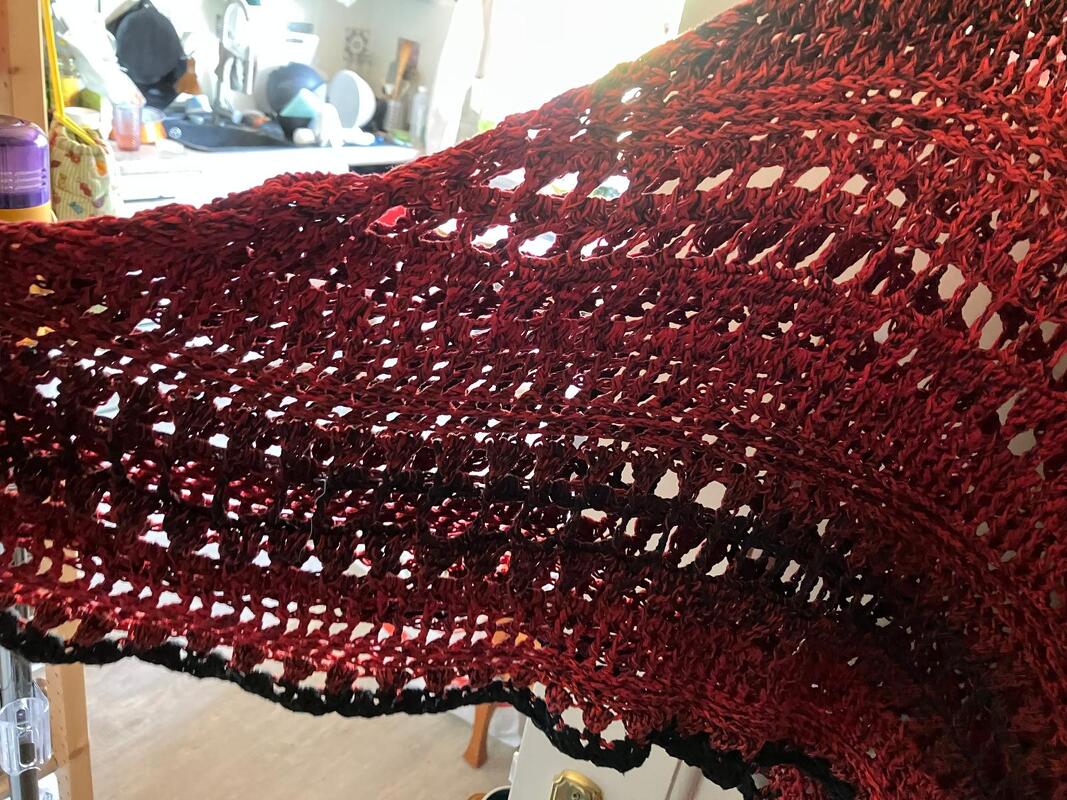Häkeltuch oder Poncho Vana