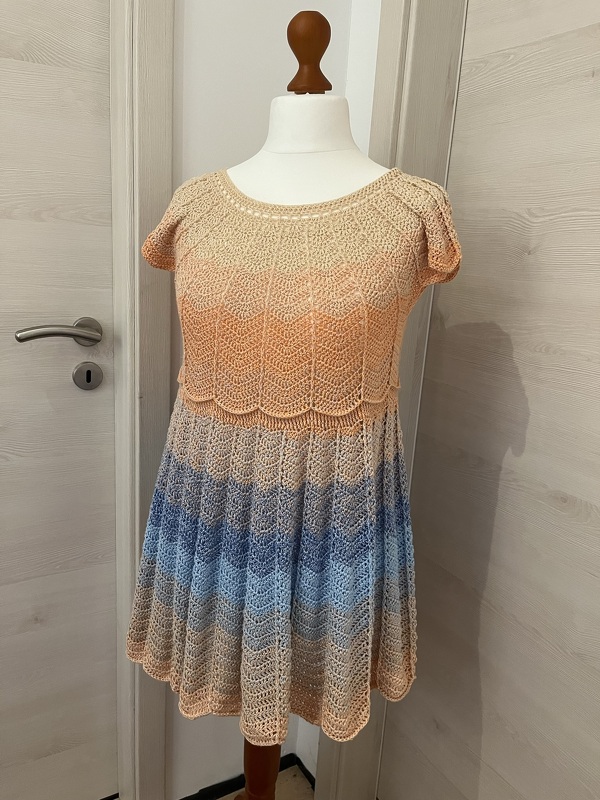 Häkelanleitung Tunika / Minikleid "Lukardis"