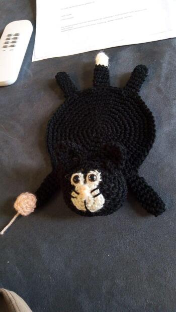 Es ist sehr schön beschrieben und ich hatte Spass am häkeln... Ich brauchte nicht groß nachdenken und hab einfach los gelegt...