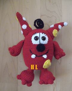 Tolle Anleitung - es hat viel Spaß gemacht, dieses süße Monsterchen zu häkeln