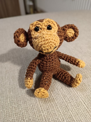 Als Rassel gearbeitet für einen kleinen Jungen,kam gut an!