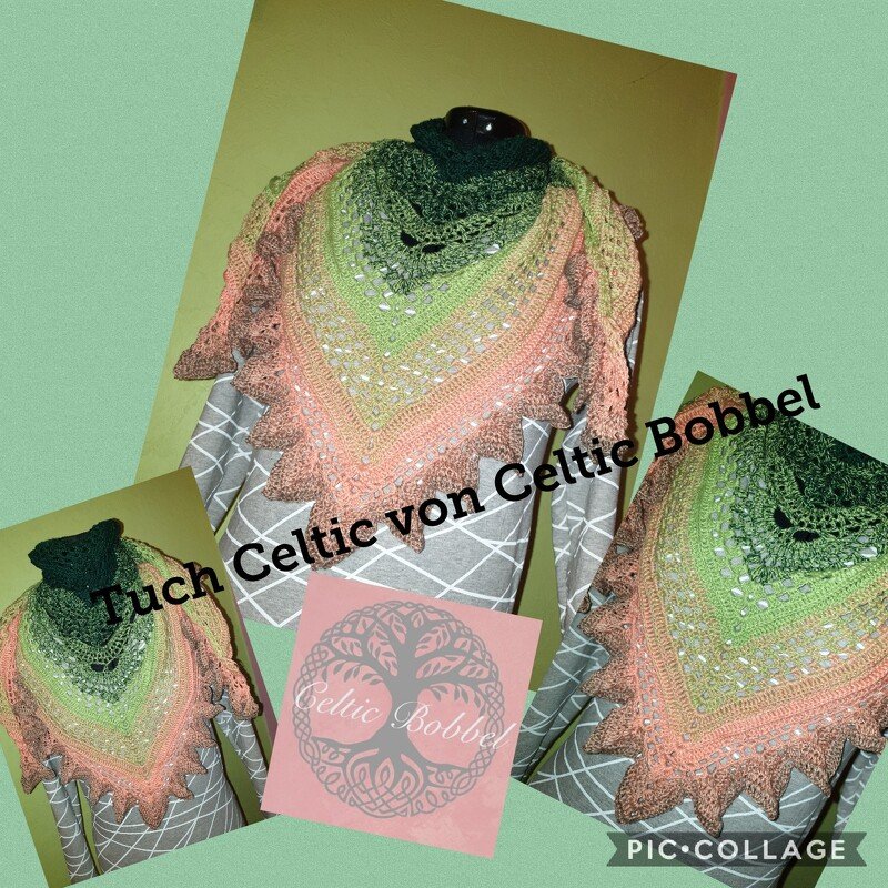 Tuch Celtic Häkelanleitung