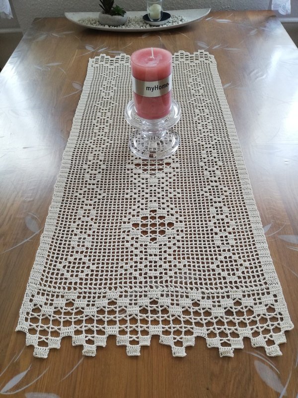 Tischläufer &quot;Crystal&quot; von Maschengefluester
