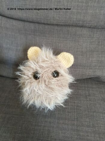 Meine erste Fusselrübe. Einfach genial und total easy zu häkeln!