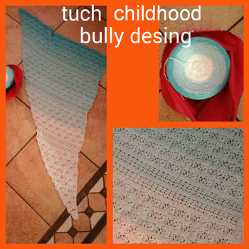 Es waren fast 1000ml 3 Fäden mit 3,5 gehäkelt