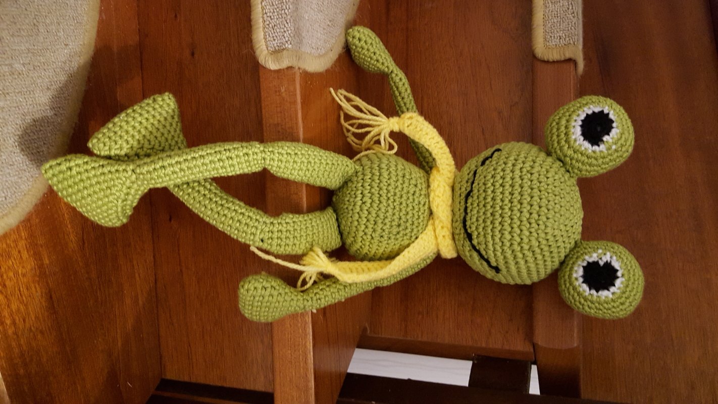 E-Book - Häkelanleitung - Sei (k)ein Frosch - Frosch - Häkelfrosch - Schlenkerpuppe