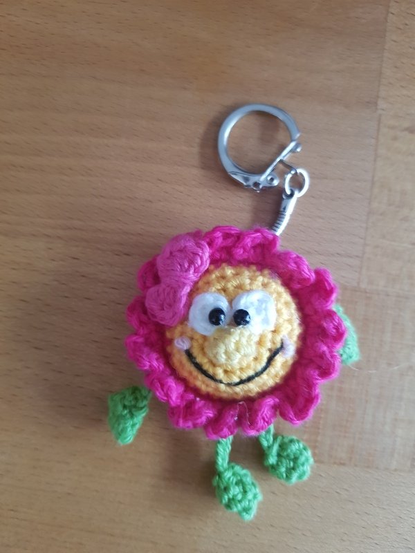 Blümchen Schlüsselanhänger