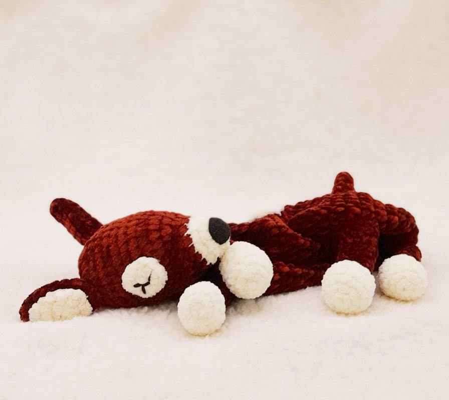 Häkelanleitung Schmusetuch Rehkitz