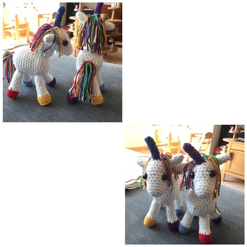 süßes und schnell gehäkeltes Einhorn!
