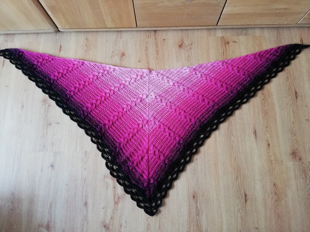 Dreieckstuch &quot;Rapunzels Traum&quot;