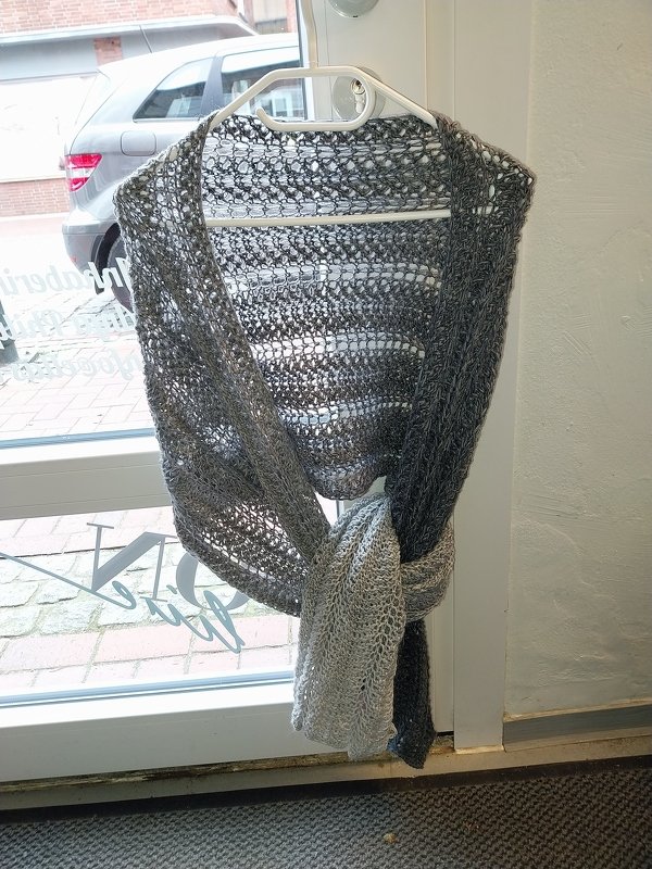 Strickanleitung: Lace-Tuch für Anfänger