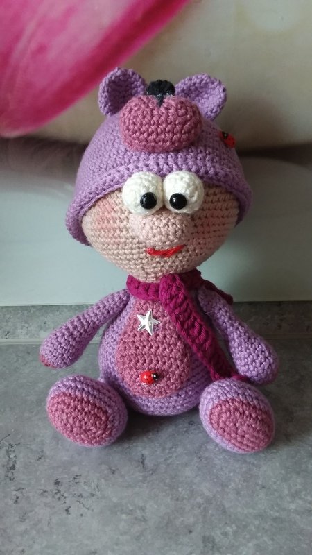 Häkelanleitung Bärli