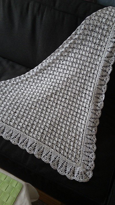 E-Book / Häkelanleitung Lace, Stola, Schultertuch, Dreieckstuch