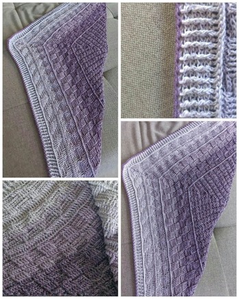 Und das Zweite! Es macht einfach Spaß dieses Tuch zu häkeln. Diesmal mit einer Abschlusskante aus festen Maschen und Luftmaschen im Wechsel.
180 x 62 cm, 4fädig, 900 m LL