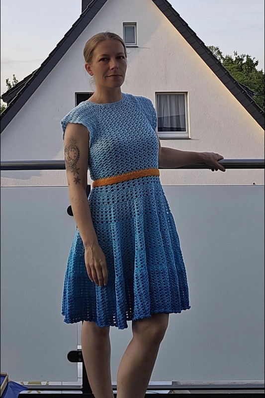 Kleid Chiara häkeln Häkelkleid