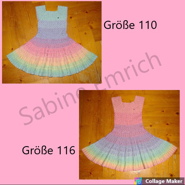 Kleid Chiara häkeln Häkelkleid