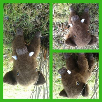 Wildschwein Arnold  , gut nach zu arbeiten  . Hat echt Spass gemacht  .