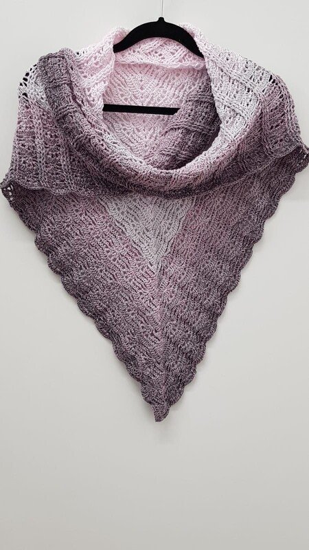 Häkelanleitung Dreieckstuch "Open end"