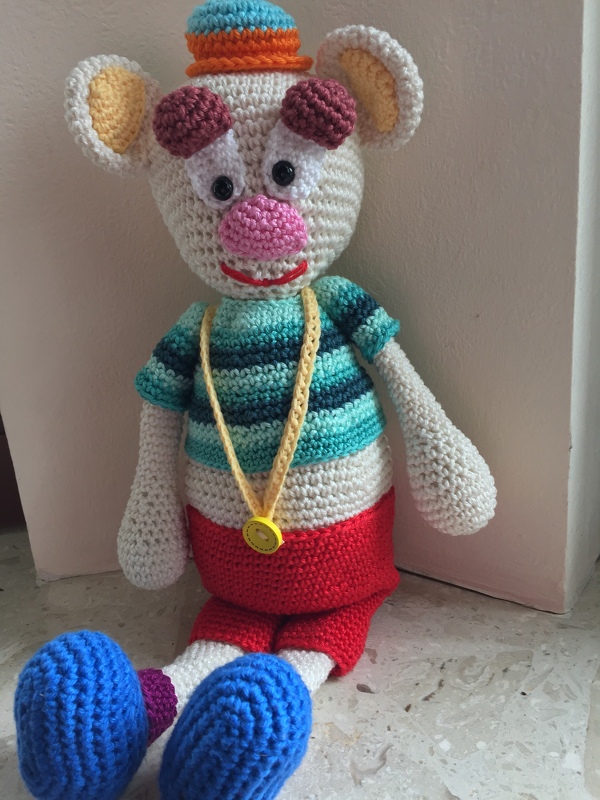 Teddy Colorful - Crochet Pattern