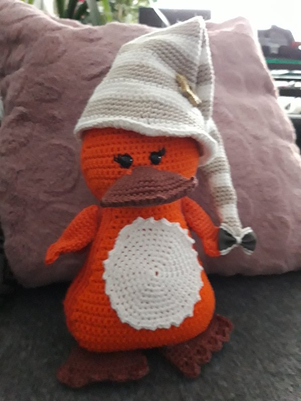 Häkelanleitung Schlummer-Ente "Emma"