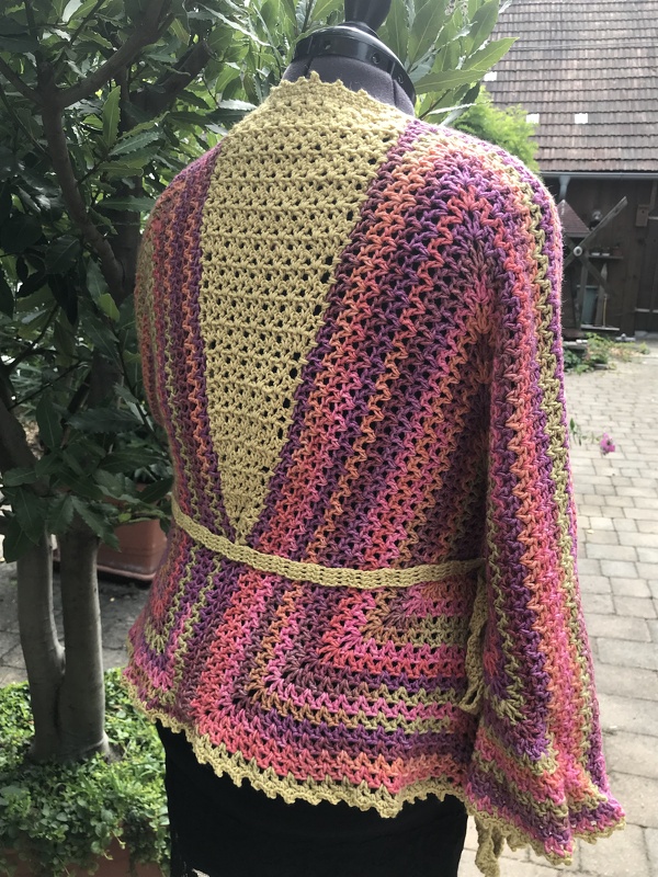 einfache Wickelbluse/ Tunika "Goldstück"