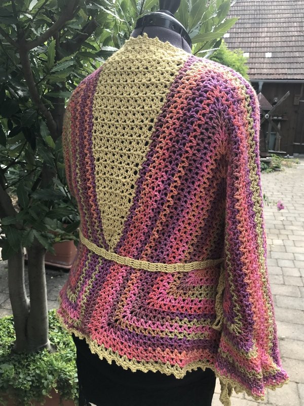 einfache Wickelbluse/ Tunika &quot;Goldstück&quot;