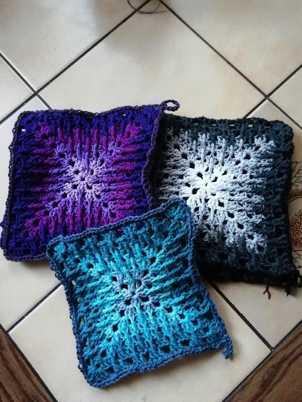 Mosaic Granny Topflappen - Mix