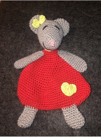 Ich habe diese süße Maus zur Geburt meiner Enkelin gemacht.