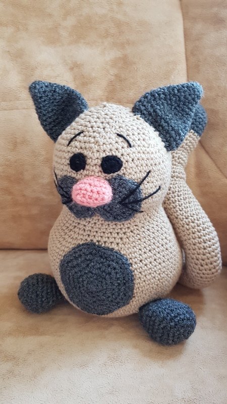 Häkelanleitung Amigurumi / My Loveley Big Cat