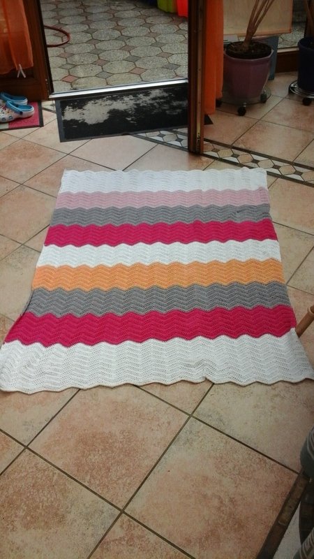 Babydecke- Sweet Little Baby bestehend aus 3 Anleitungen und 6 Applikationen