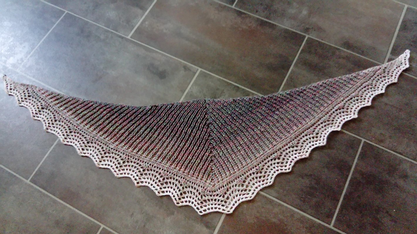 Tuch Lillesol - Häkelanleitung