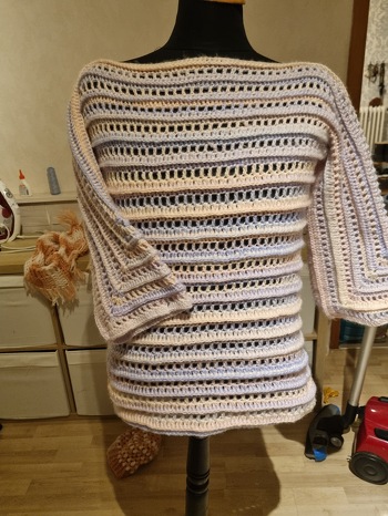 Ganz toller Pullover. Leicht zum häkeln