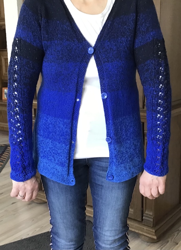 Strickanleitung Raglanjacke "Sweet Kisses"