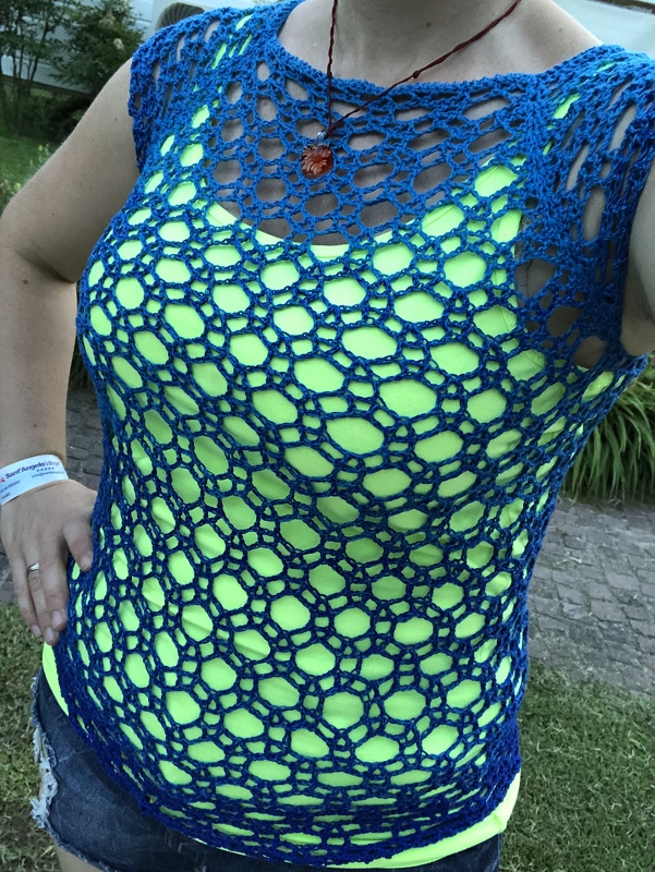 Tunika Thousand Eyes ein Shirt für Reste oder kleine Bobbel