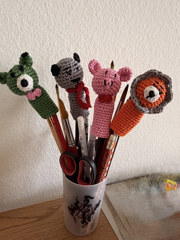Pattern Finger puppets