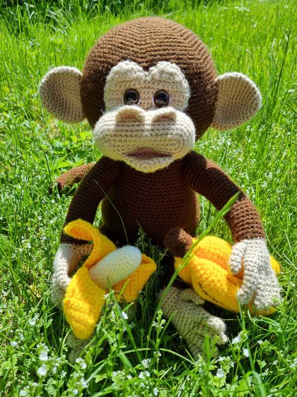 Wild Life XXL - Affe Charly - Häkelanleitung