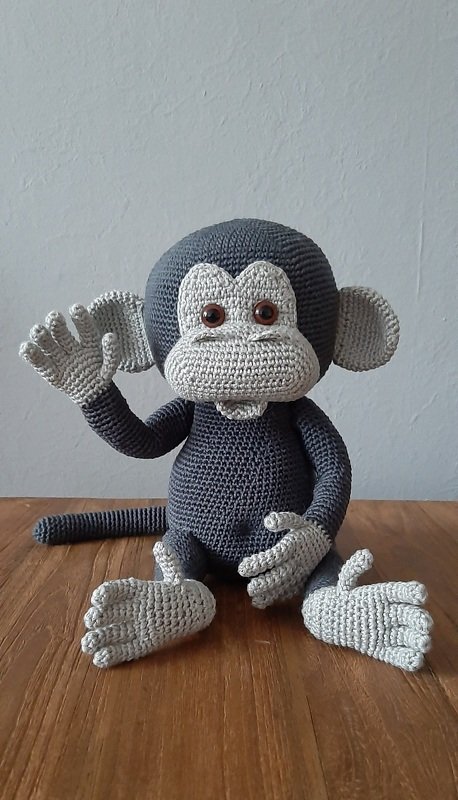 Wild Life XXL - Affe Charly - Häkelanleitung