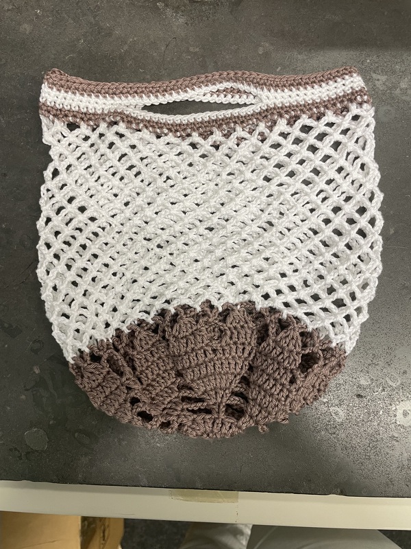 Einkaufstasche mit Herzboden