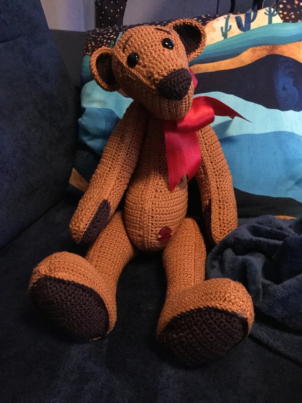 Häkelanleitung Der Nostalgie Bär